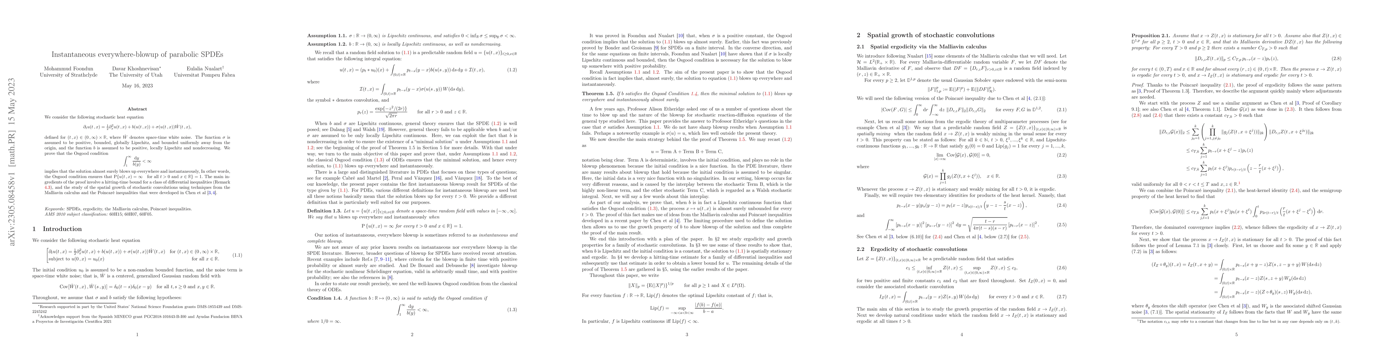 Thumbnail for Instantaneous everywhere-blowup of parabolic SPDEs
