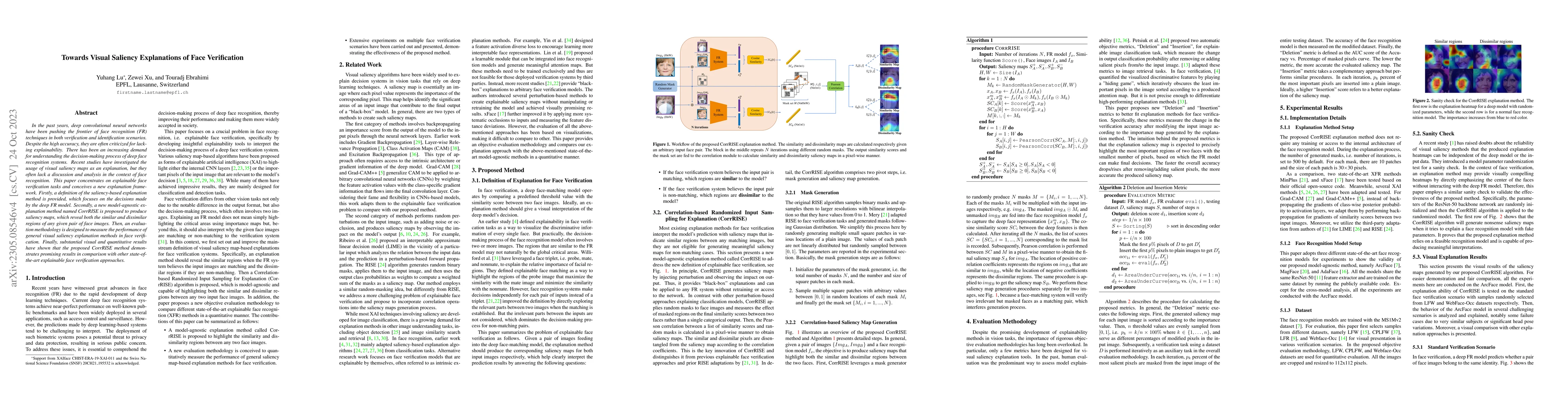 Thumbnail for Towards Visual Saliency Explanations of Face Verification