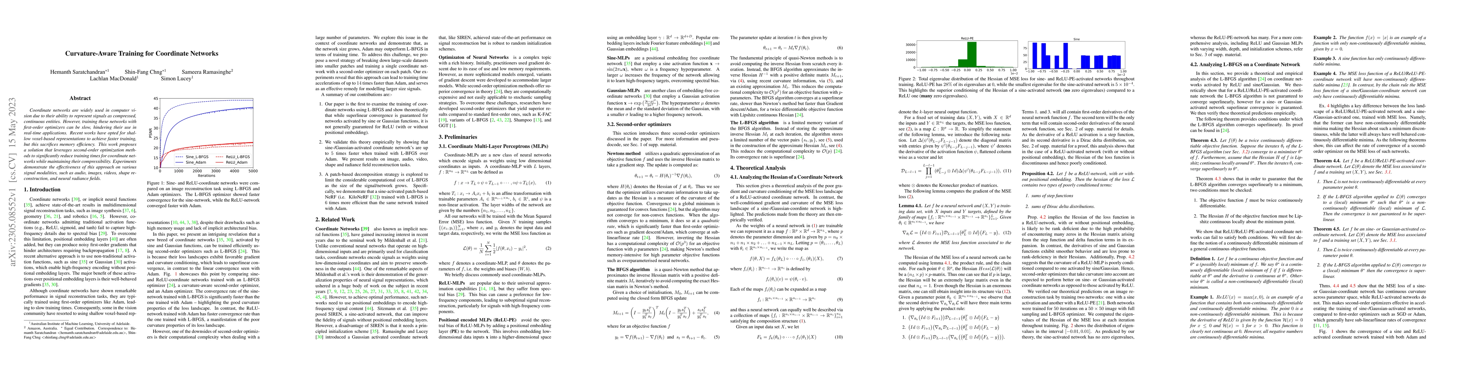Thumbnail for Curvature-Aware Training for Coordinate Networks