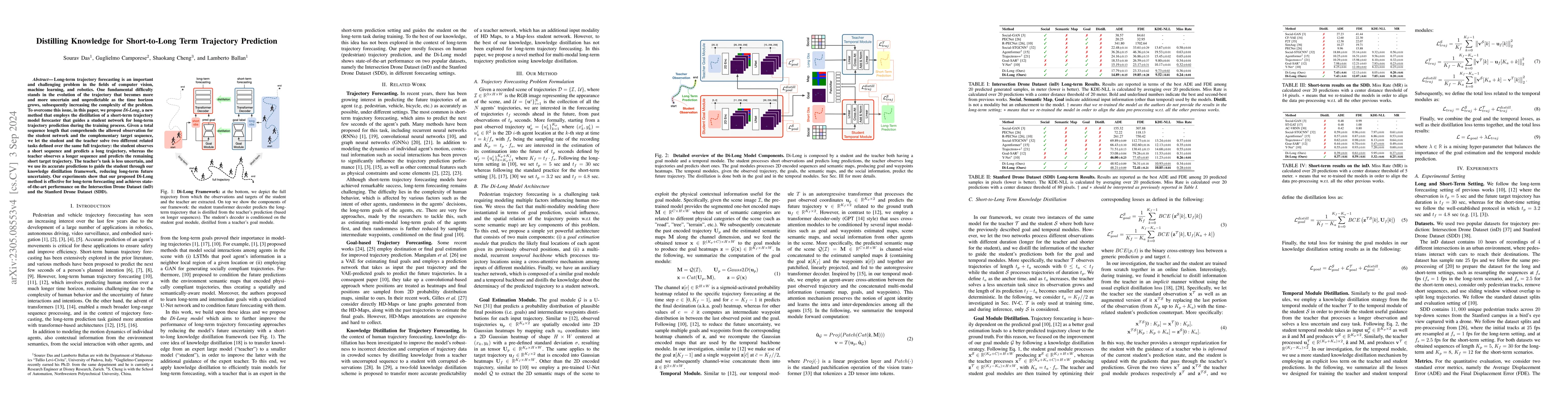 Thumbnail for Distilling Knowledge for Short-to-Long Term Trajectory Prediction