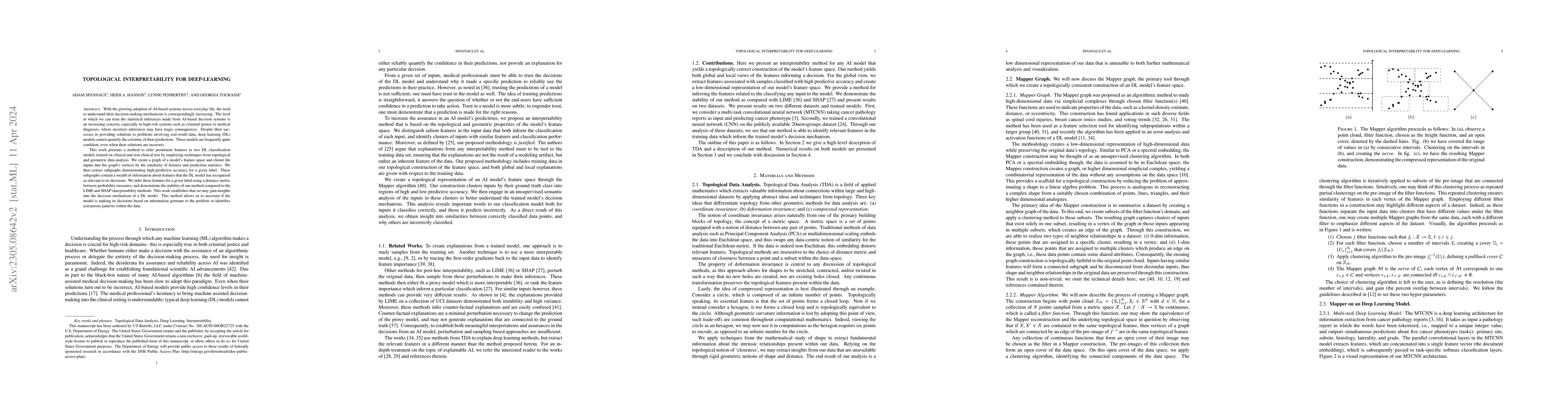 Thumbnail for Topological Interpretability for Deep-Learning