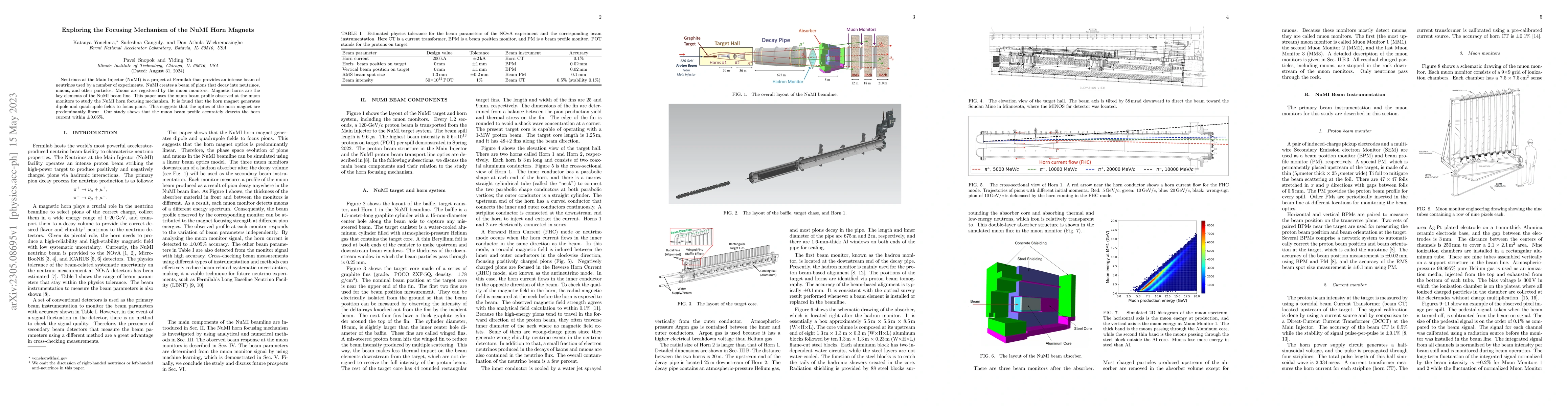 Thumbnail for Exploring the Focusing Mechanism of the NuMI Horn Magnets