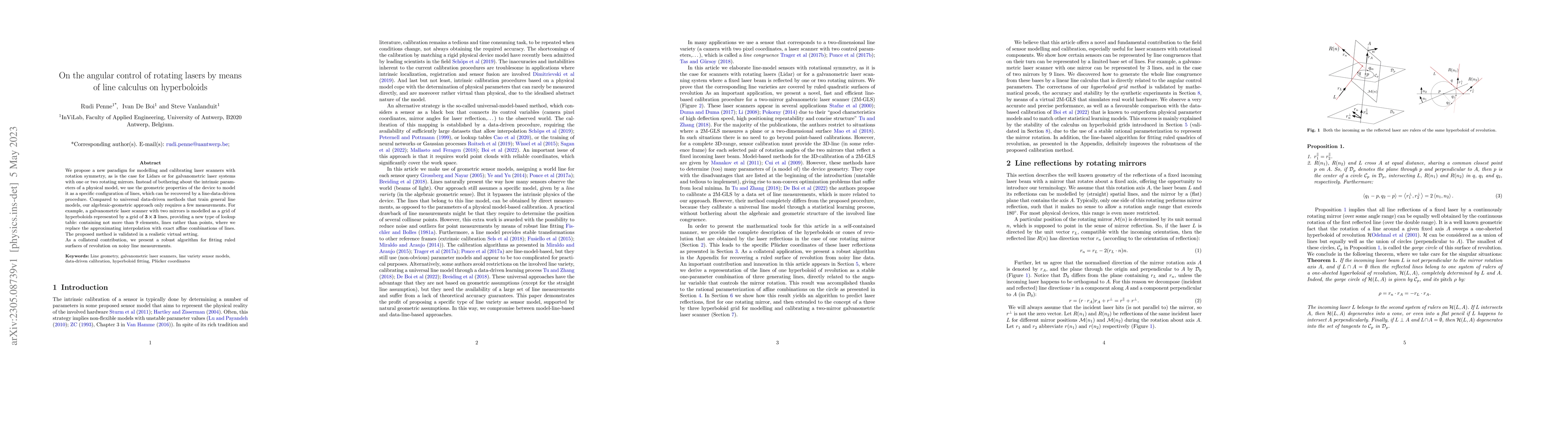 Thumbnail for On the angular control of rotating lasers by means of line calculus on
  hyperboloids