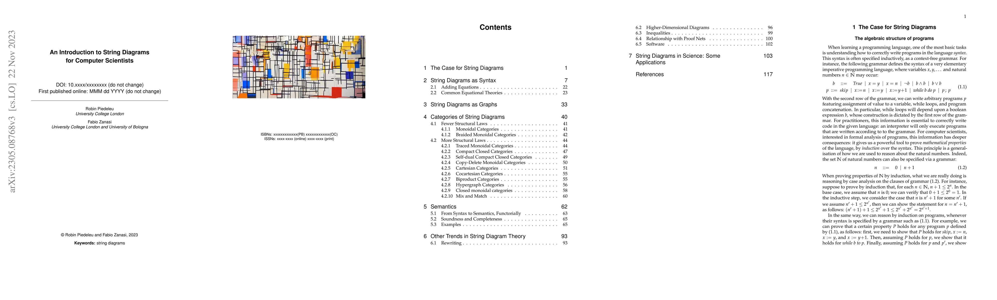 Thumbnail for An Introduction to String Diagrams for Computer Scientists