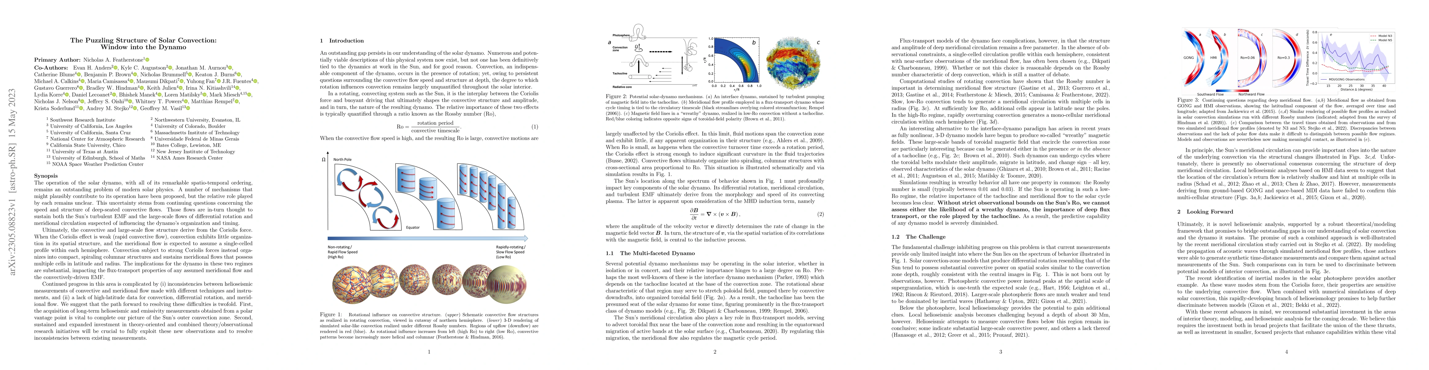 Thumbnail for The Puzzling Structure of Solar Convection: Window into the Dynamo