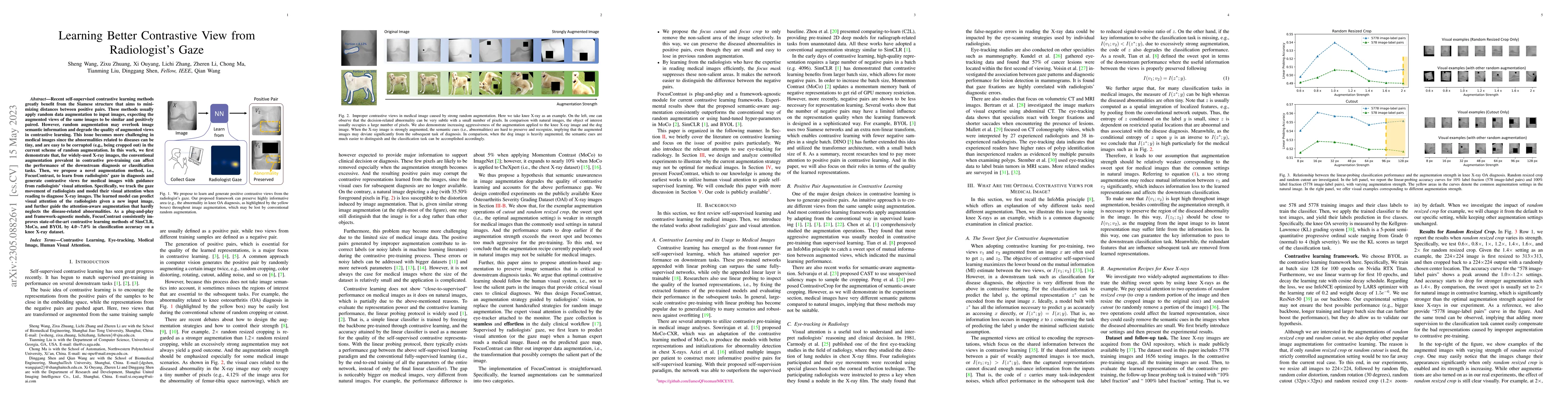 Thumbnail for Learning Better Contrastive View from Radiologist's Gaze