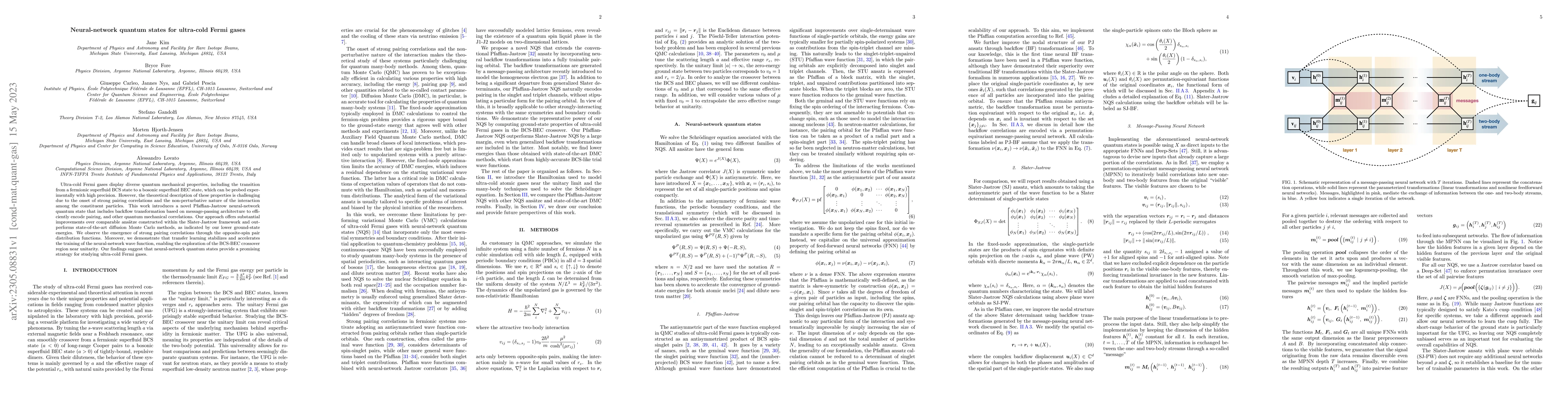 Thumbnail for Neural-network quantum states for ultra-cold Fermi gases