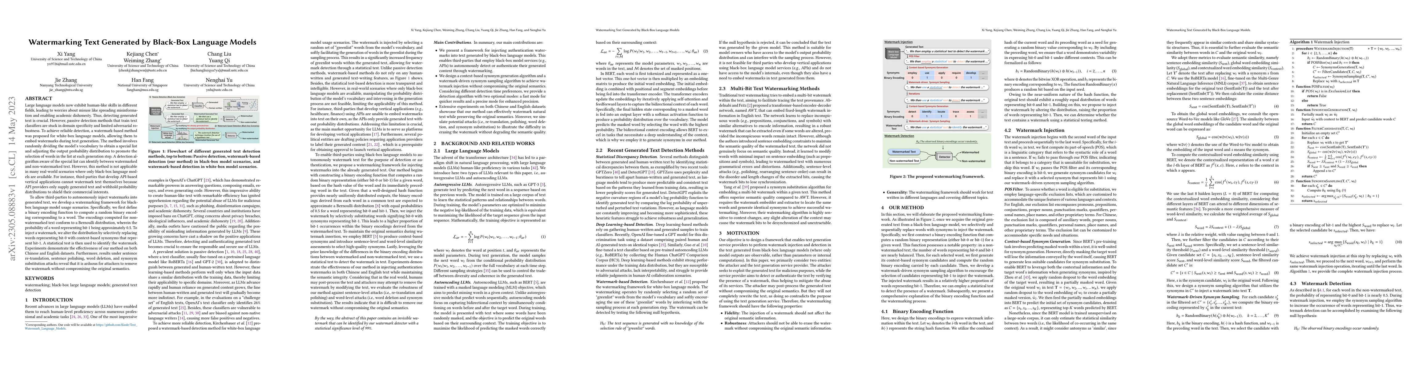 Thumbnail for Watermarking Text Generated by Black-Box Language Models
