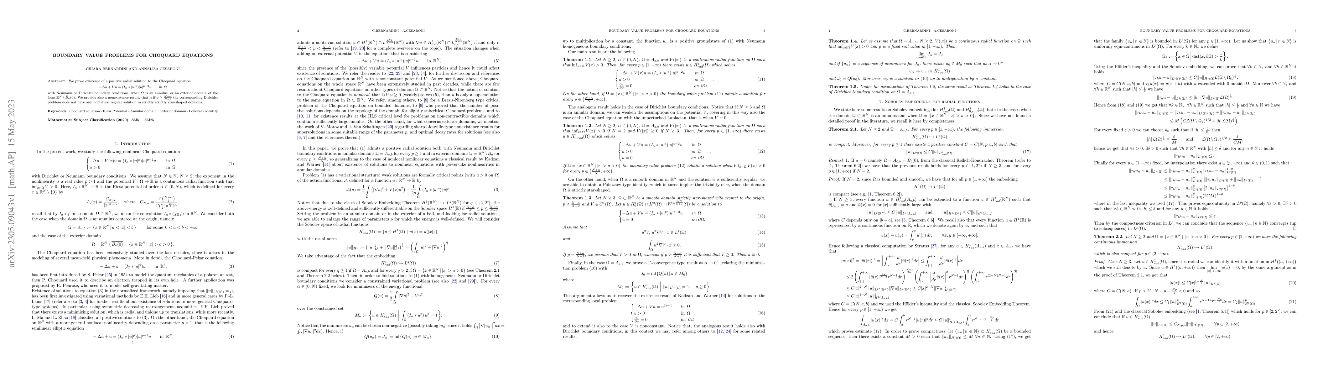 Thumbnail for Boundary value problems for Choquard equations