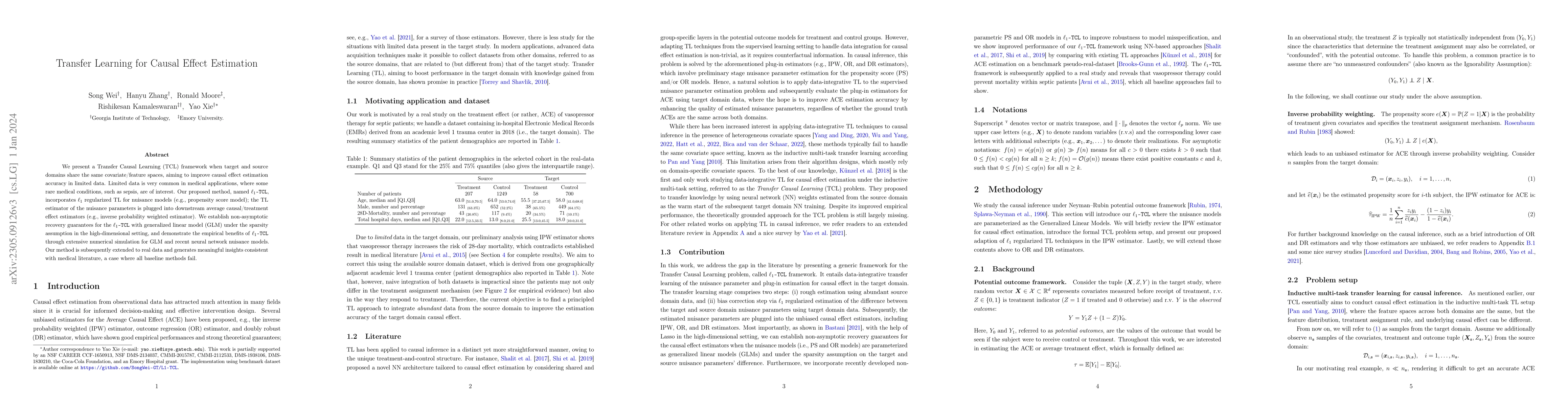 Thumbnail for Transfer Learning for Causal Effect Estimation