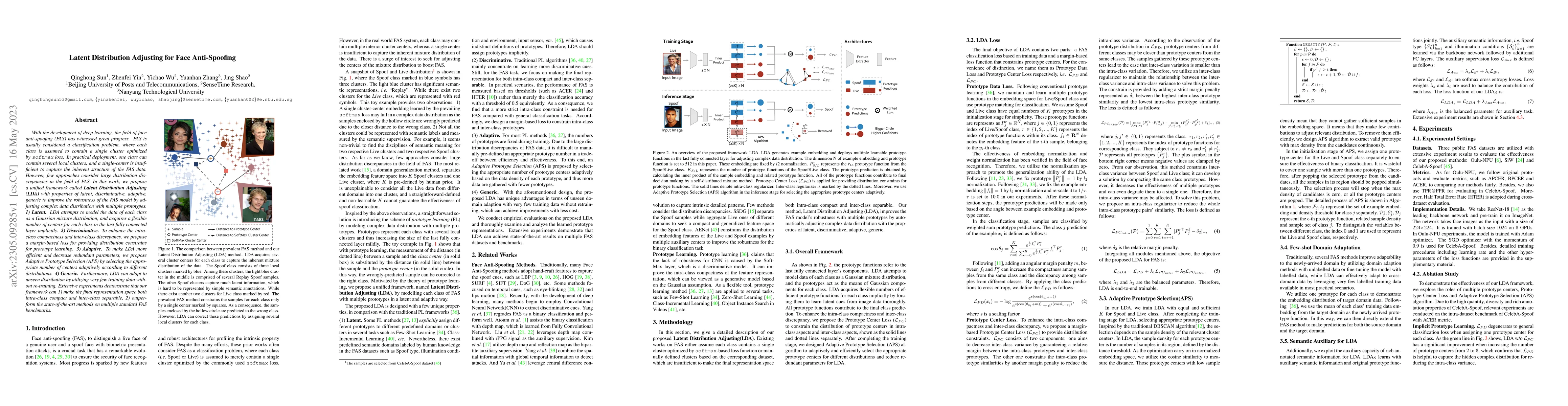 Thumbnail for Latent Distribution Adjusting for Face Anti-Spoofing