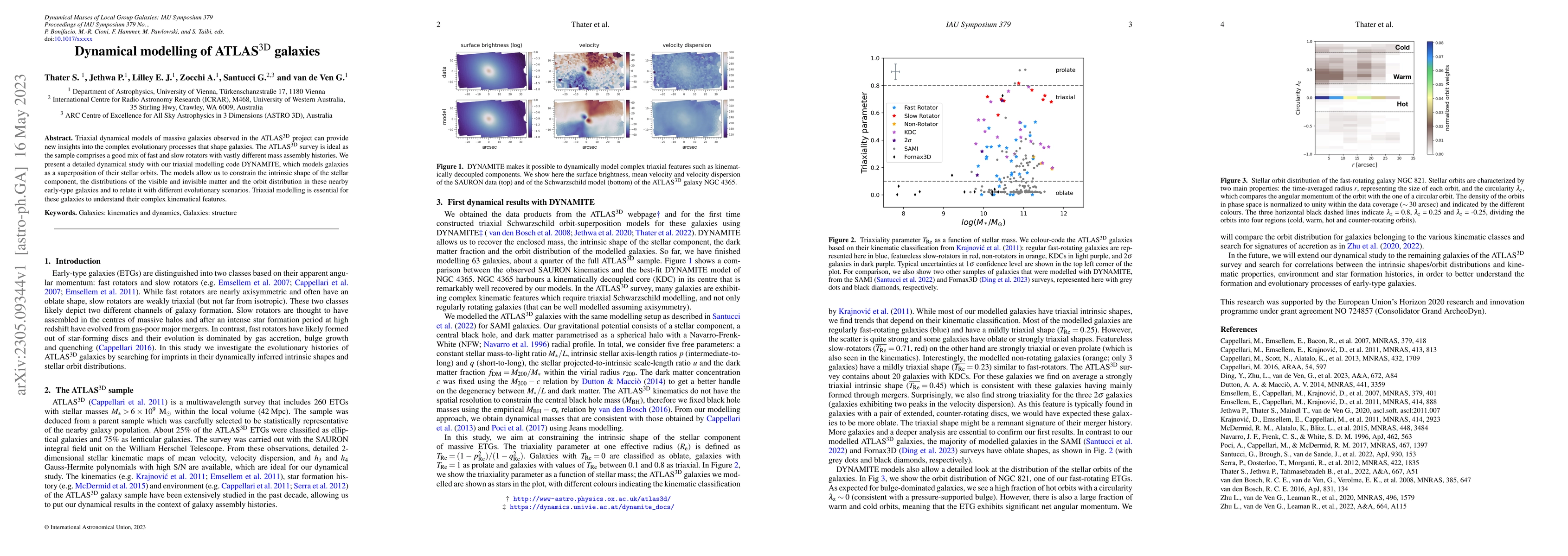 Thumbnail for Dynamical modelling of ATLAS$^{\rm 3D}$ galaxies