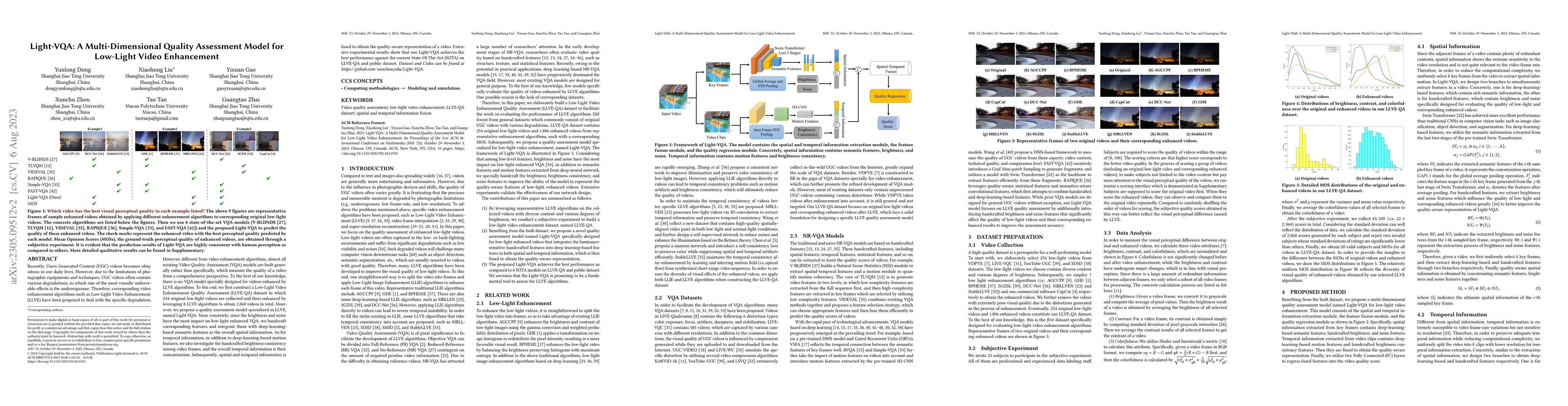 Thumbnail for Light-VQA: A Multi-Dimensional Quality Assessment Model for Low-Light
  Video Enhancement
