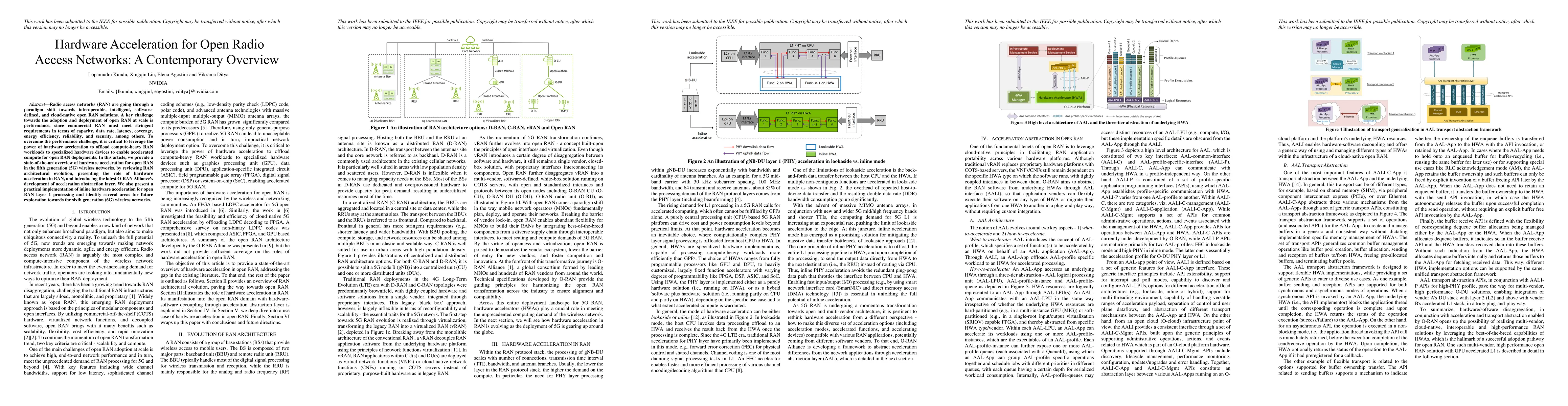 Thumbnail for Hardware Acceleration for Open Radio Access Networks: A Contemporary
  Overview