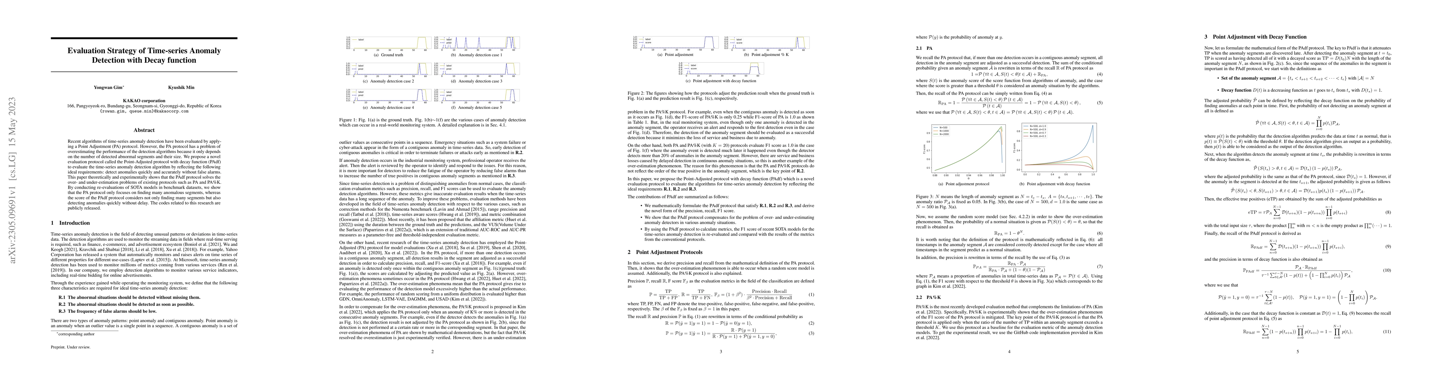 Thumbnail for Evaluation Strategy of Time-series Anomaly Detection with Decay Function