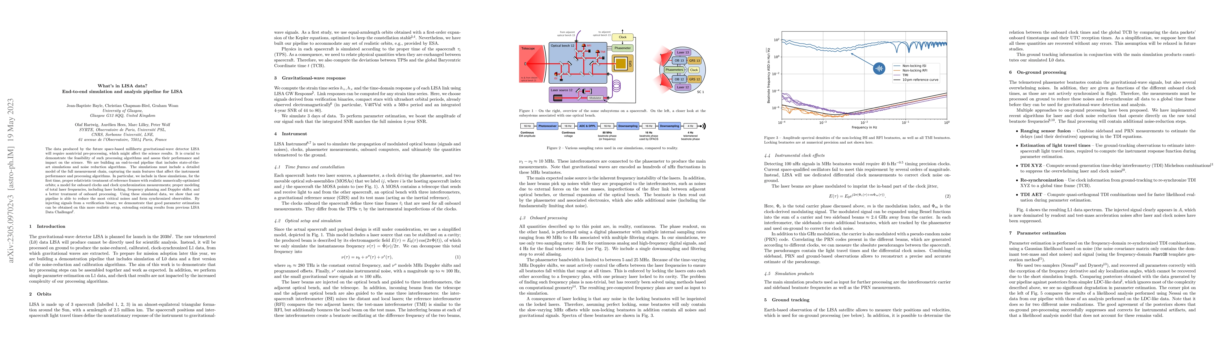 Thumbnail for End-to-end simulation and analysis pipeline for LISA