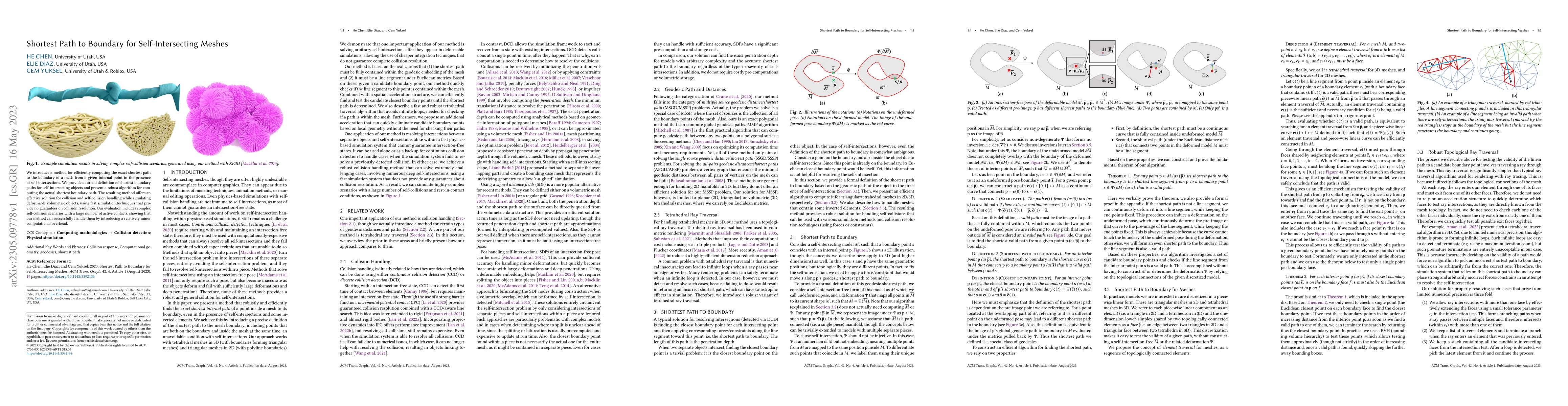 Thumbnail for Shortest Path to Boundary for Self-Intersecting Meshes