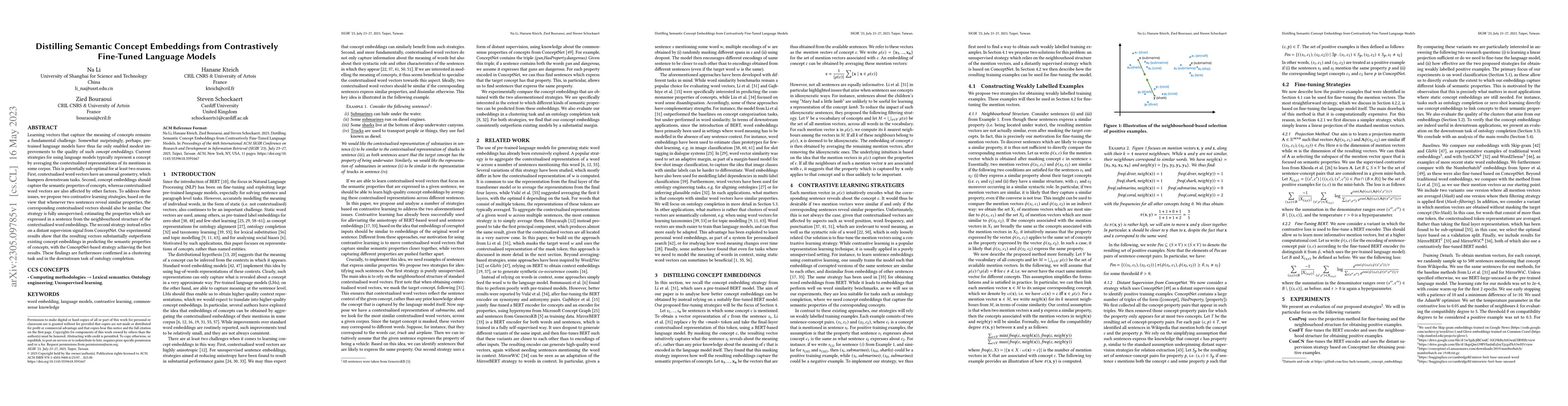 Thumbnail for Distilling Semantic Concept Embeddings from Contrastively Fine-Tuned
  Language Models