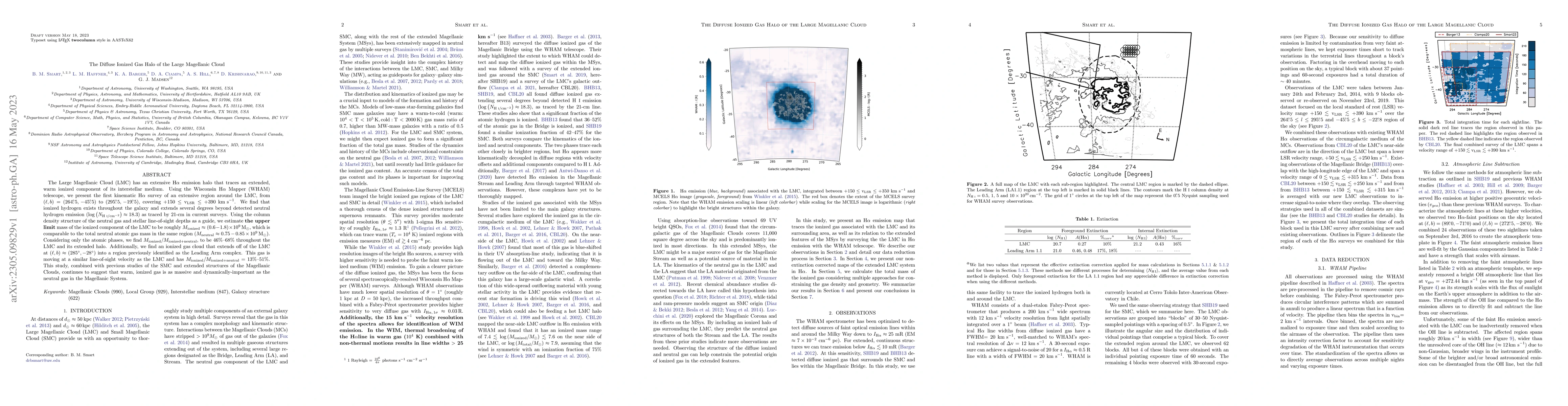 Thumbnail for The Diffuse Ionized Gas of the Large Magellanic Cloud