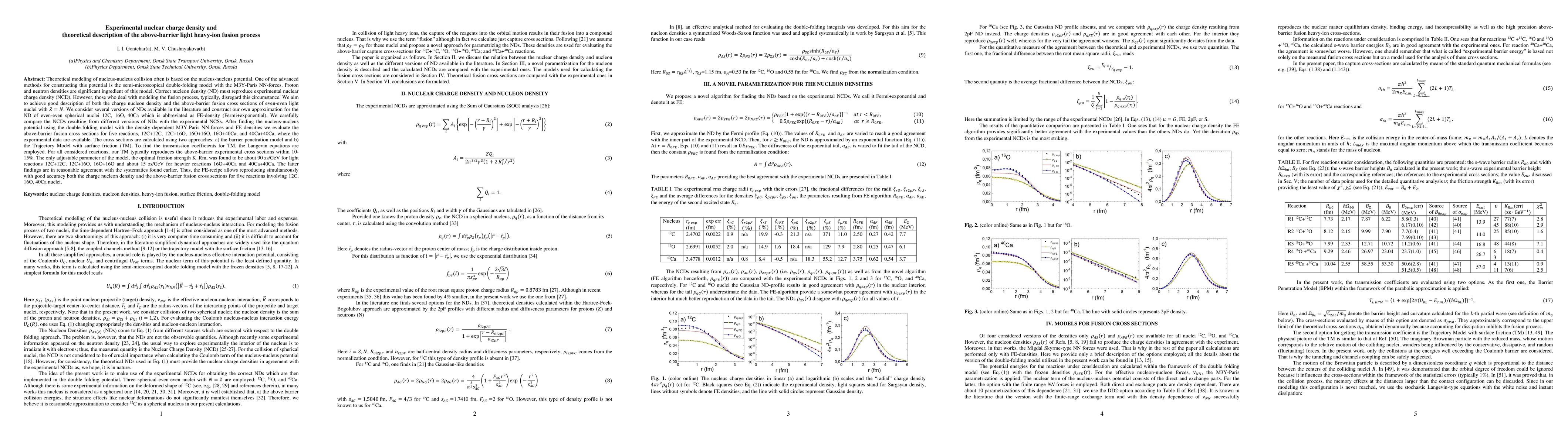 Thumbnail for Experimental nuclear charge density and theoretical description of the
  above-barrier light heavy-ion fusion process