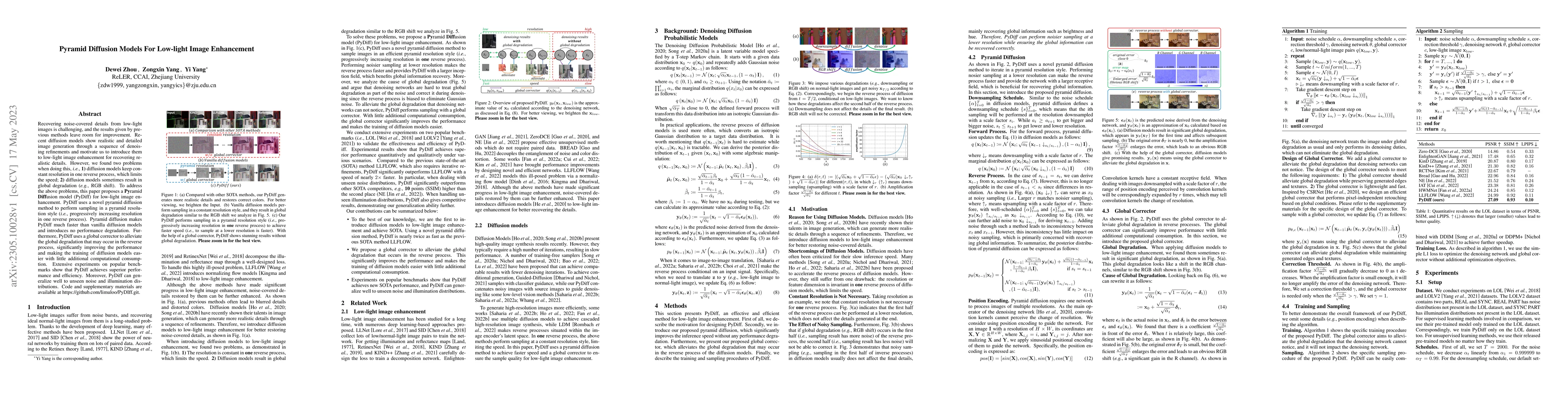 Thumbnail for Pyramid Diffusion Models For Low-light Image Enhancement