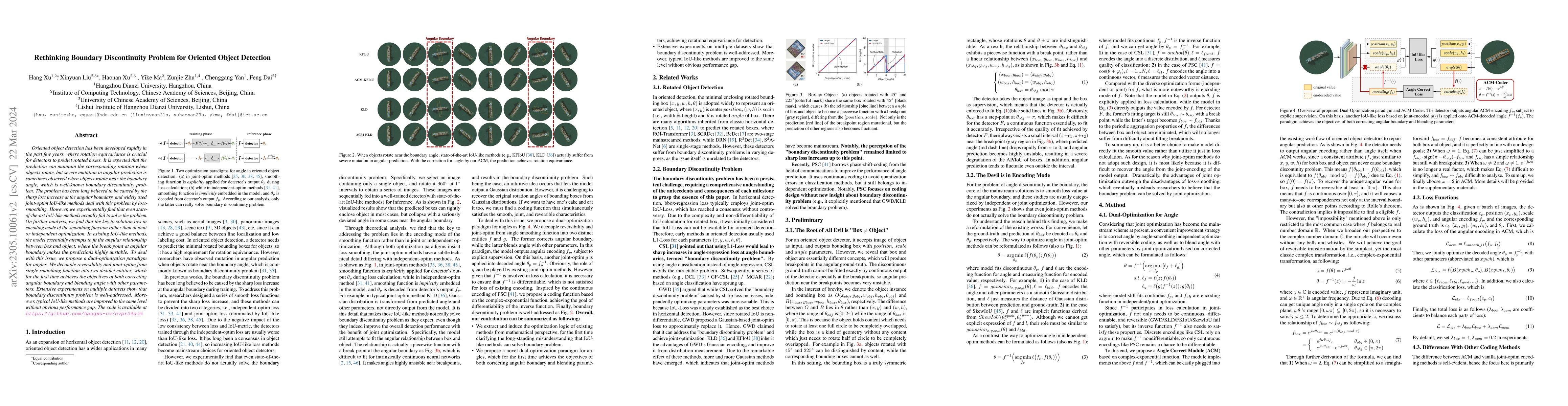 Thumbnail for Rethinking Boundary Discontinuity Problem for Oriented Object Detection