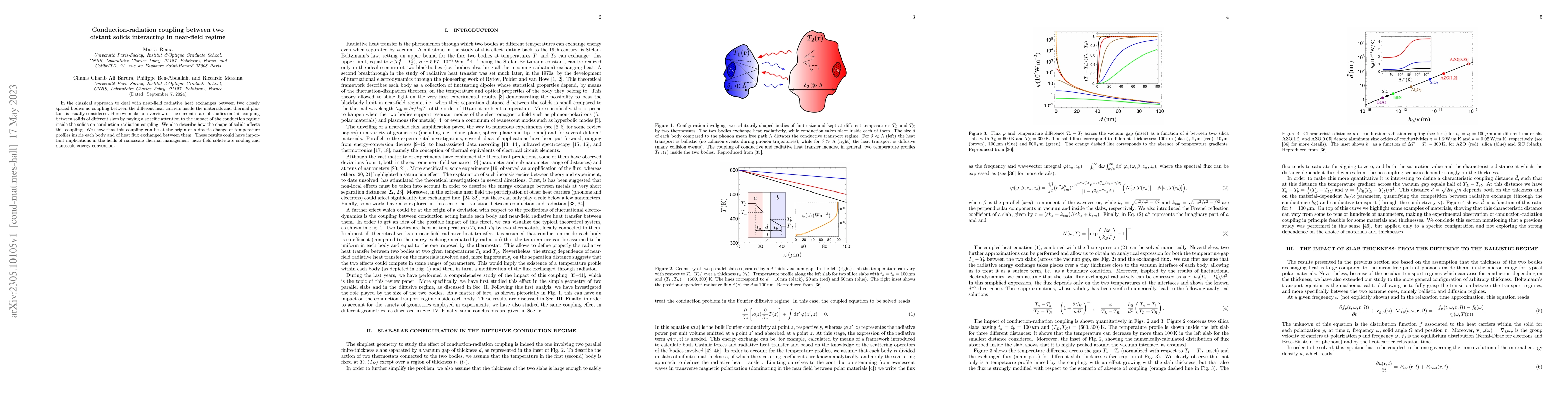 Thumbnail for Conduction-radiation coupling between two distant solids interacting in
  near-field regime
