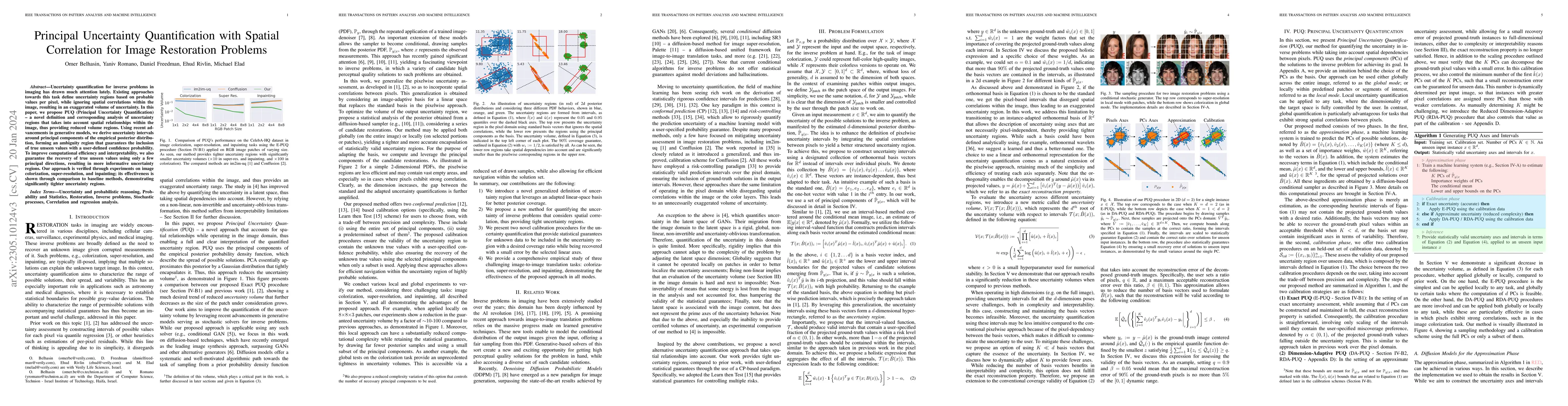 Thumbnail for Principal Uncertainty Quantification with Spatial Correlation for Image
  Restoration Problems