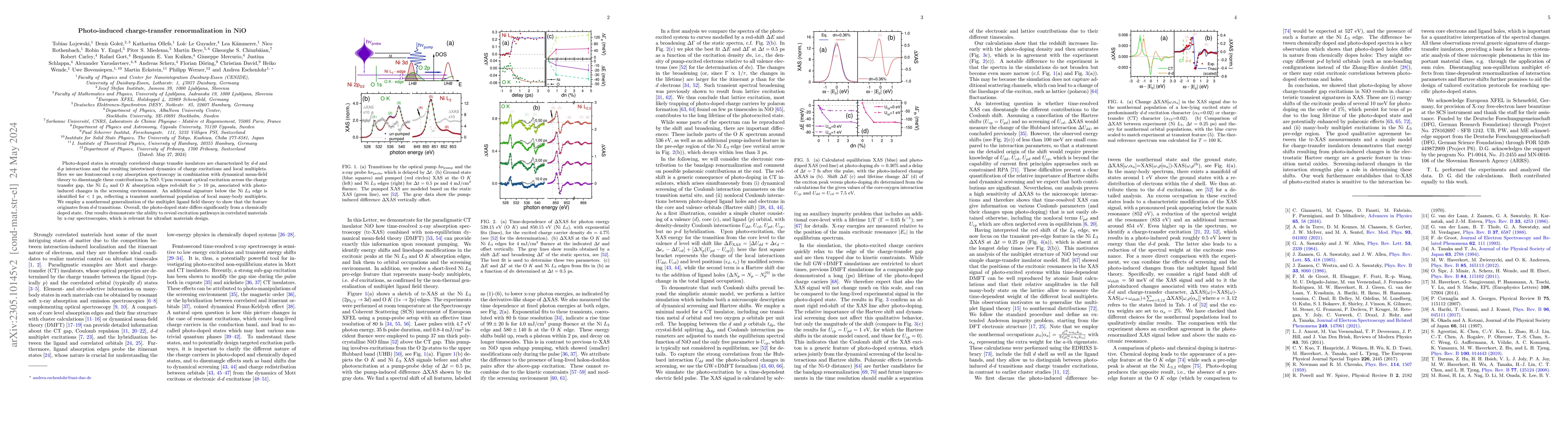 Thumbnail for Photo-induced charge-transfer renormalization in NiO