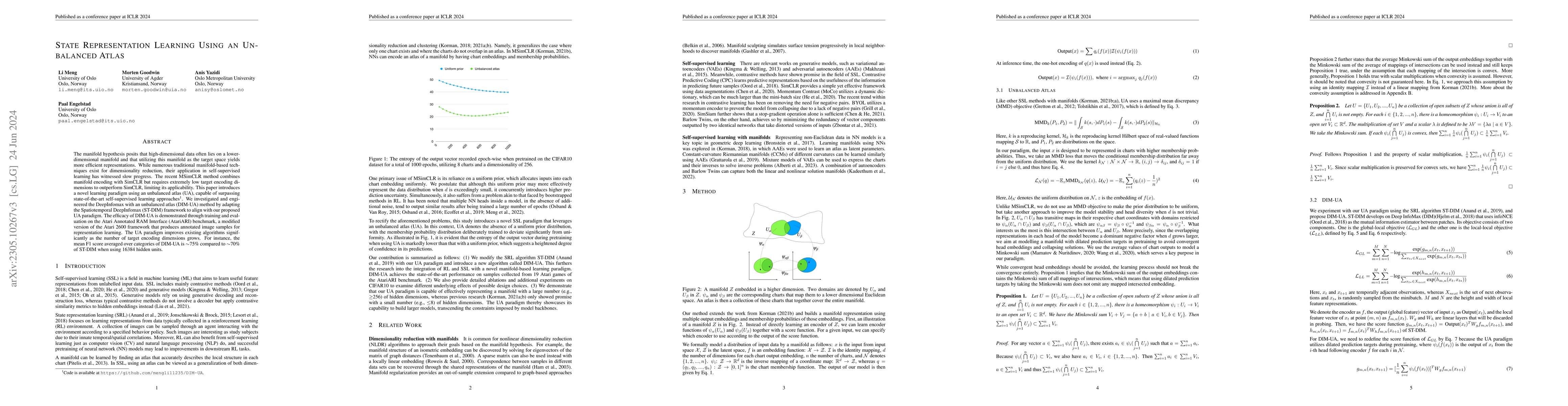 Thumbnail for State Representation Learning Using an Unbalanced Atlas