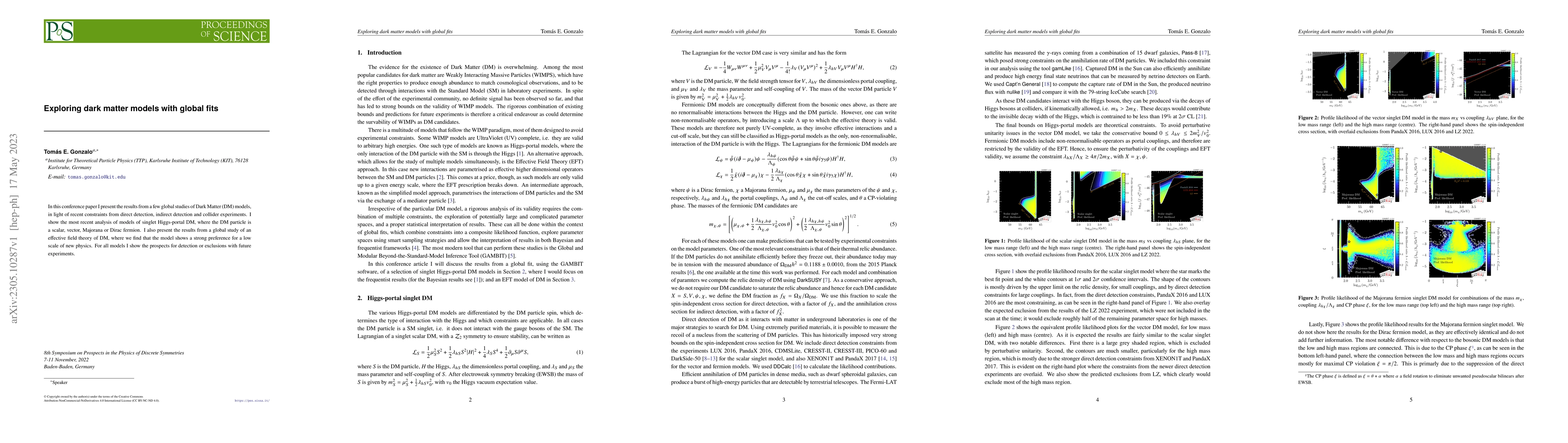 Thumbnail for Exploring dark matter models with global fits