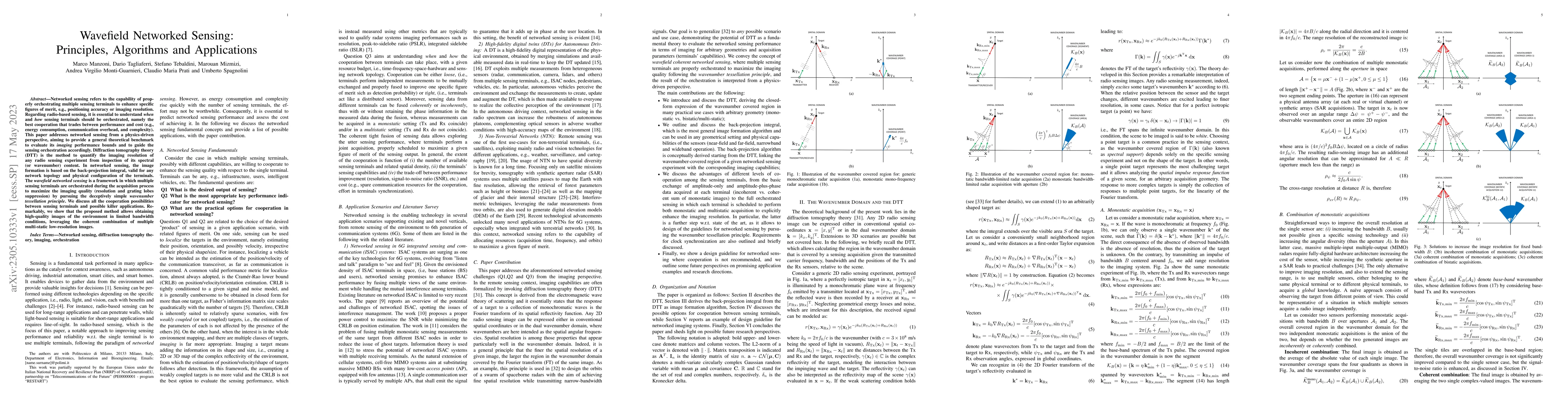 Thumbnail for Wavefield Networked Sensing: Principles, Algorithms and Applications
