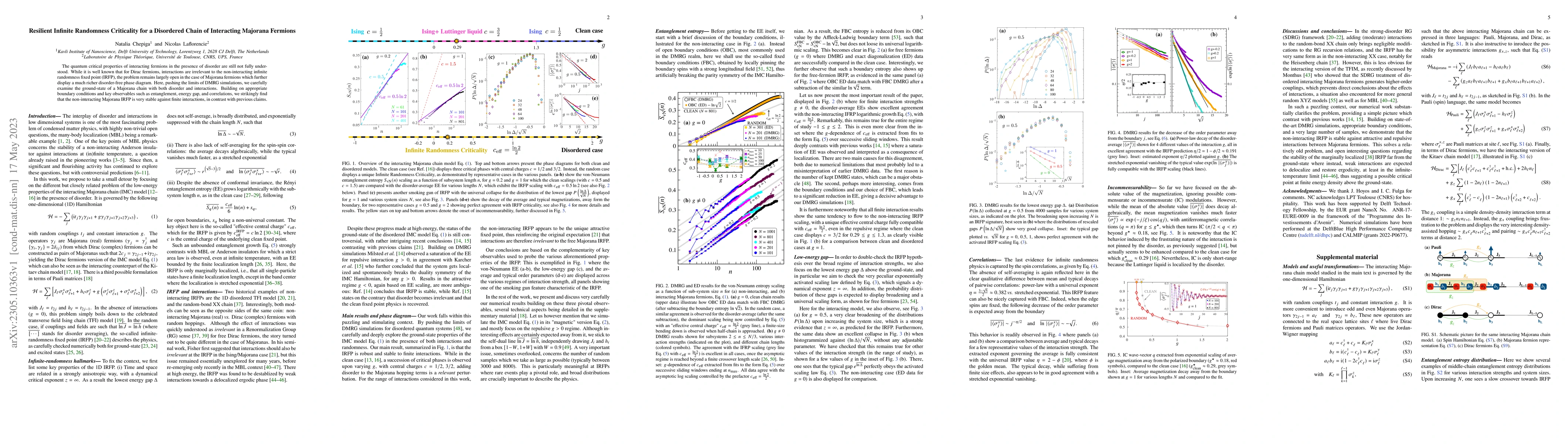 Thumbnail for Resilient infinite randomness criticality for a disordered chain of
  interacting Majorana fermions