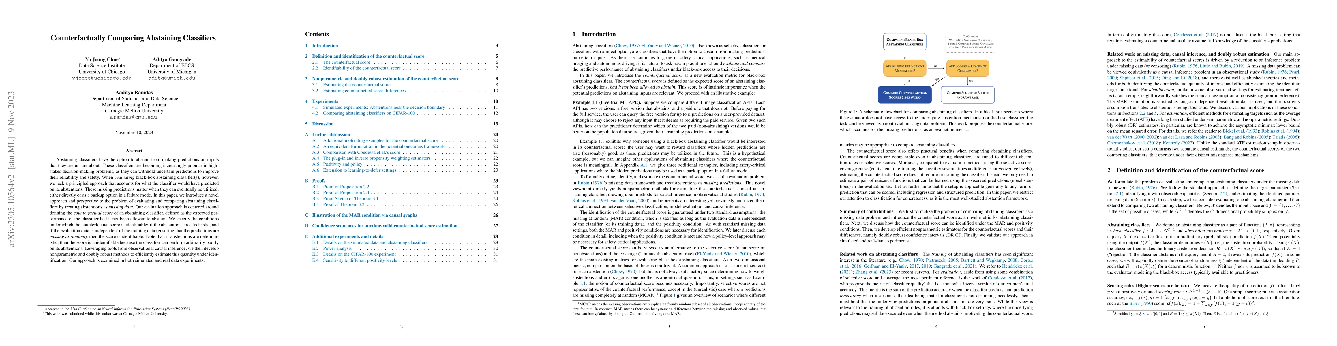 Thumbnail for Counterfactually Comparing Abstaining Classifiers