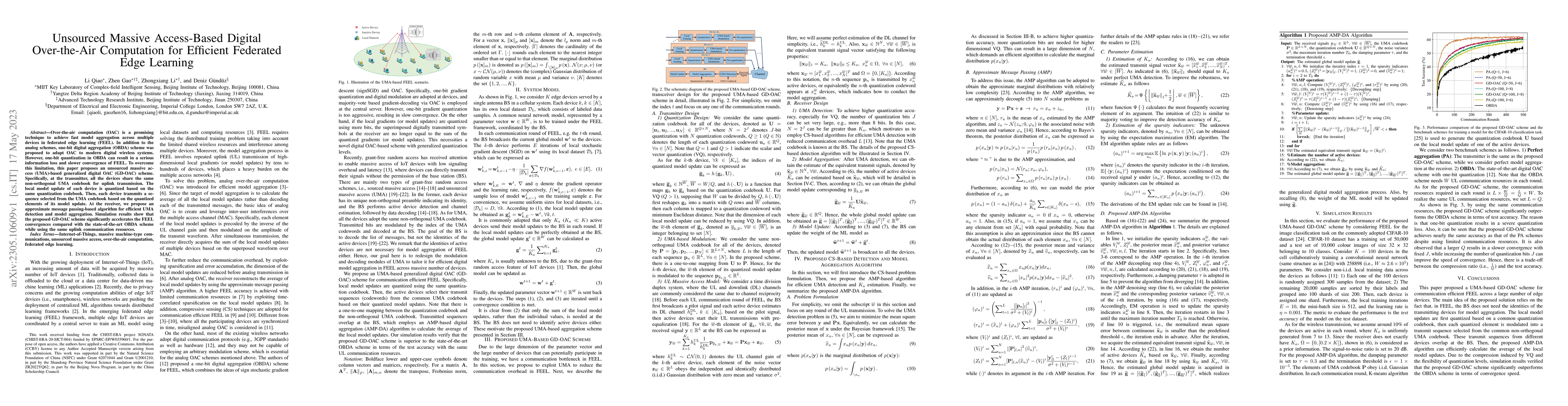 Thumbnail for Unsourced Massive Access-Based Digital Over-the-Air Computation for
  Efficient Federated Edge Learning
