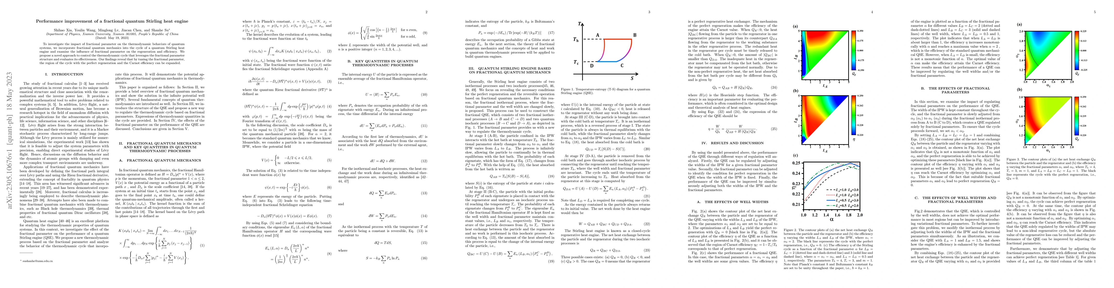 Thumbnail for Performance improvement of a fractional quantum Stirling heat engine