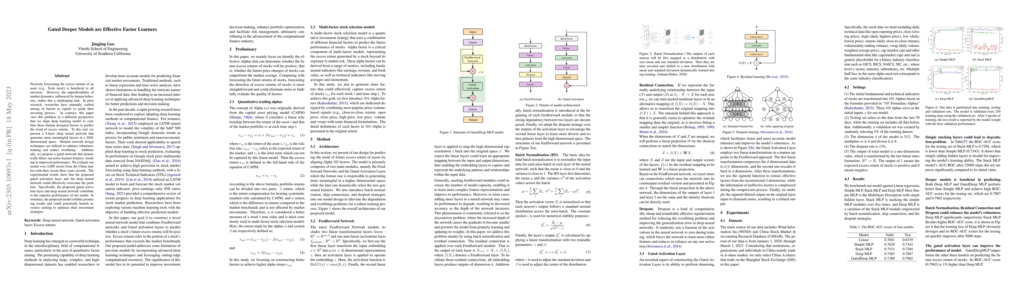 Thumbnail for Gated Deeper Models are Effective Factor Learners