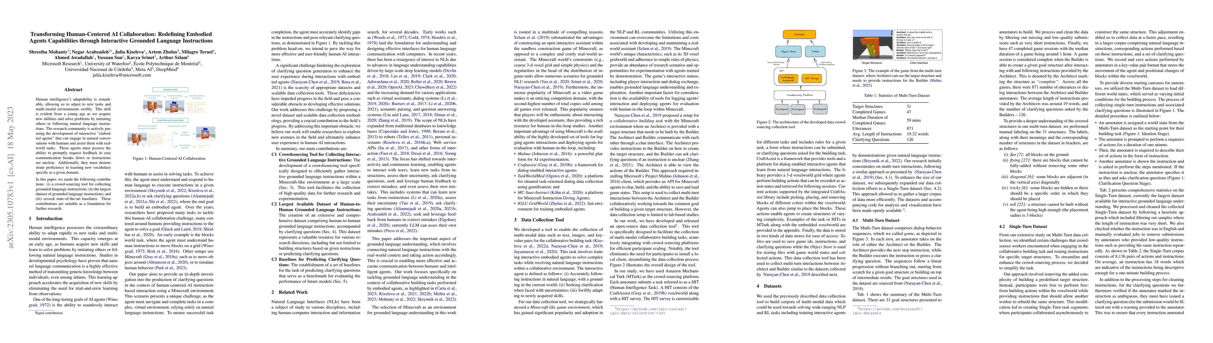 Thumbnail for Transforming Human-Centered AI Collaboration: Redefining Embodied Agents
  Capabilities through Interactive Grounded Language Instructions
