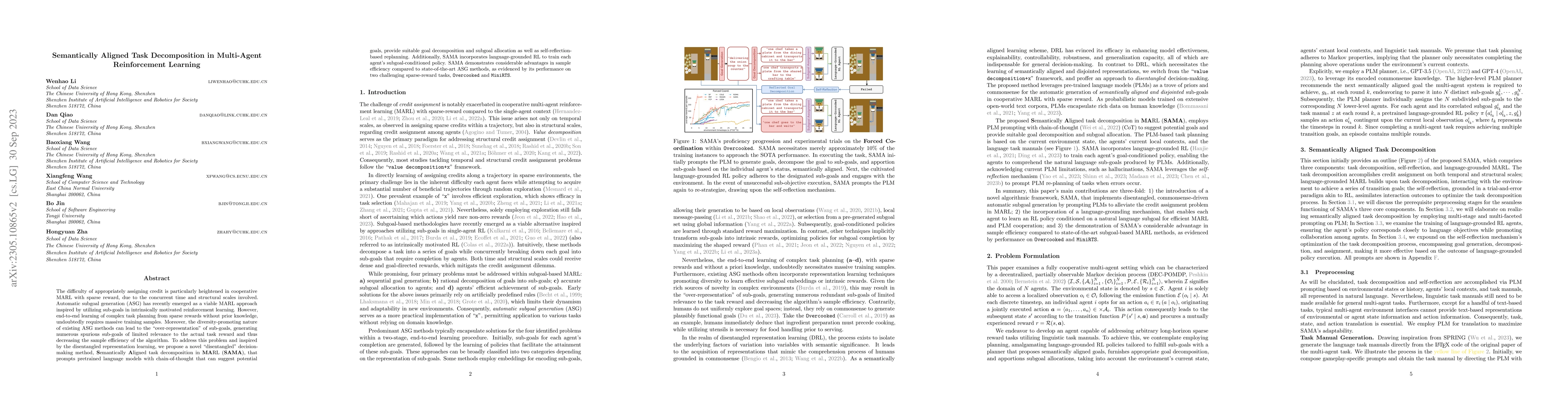 Thumbnail for Semantically Aligned Task Decomposition in Multi-Agent Reinforcement
  Learning