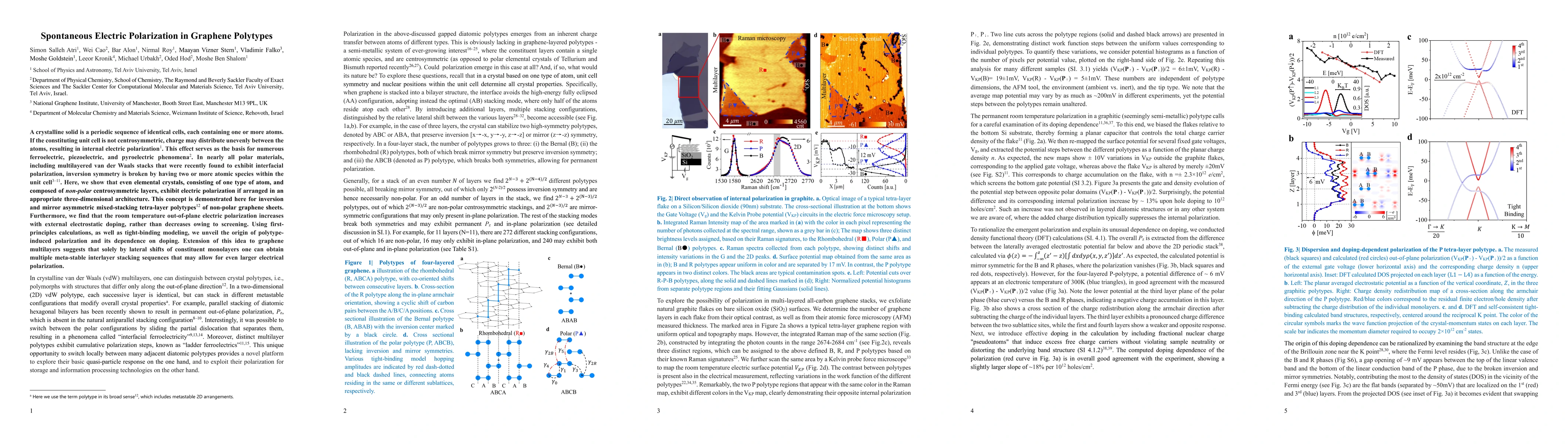 Thumbnail for Spontaneous Electric Polarization in Graphene Polytypes