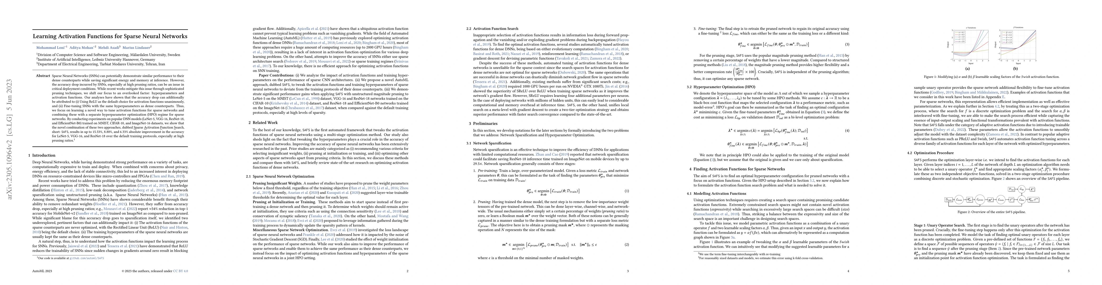 Thumbnail for Learning Activation Functions for Sparse Neural Networks