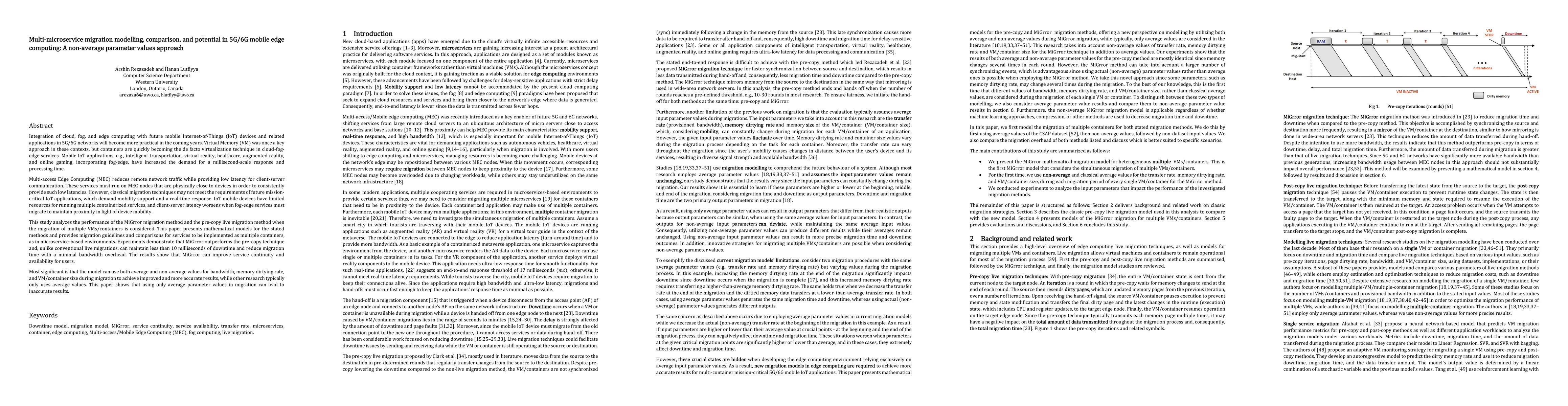 Thumbnail for Multi-microservice migration modelling, comparison, and potential in
  5G/6G mobile edge computing: A non-average parameter values approach