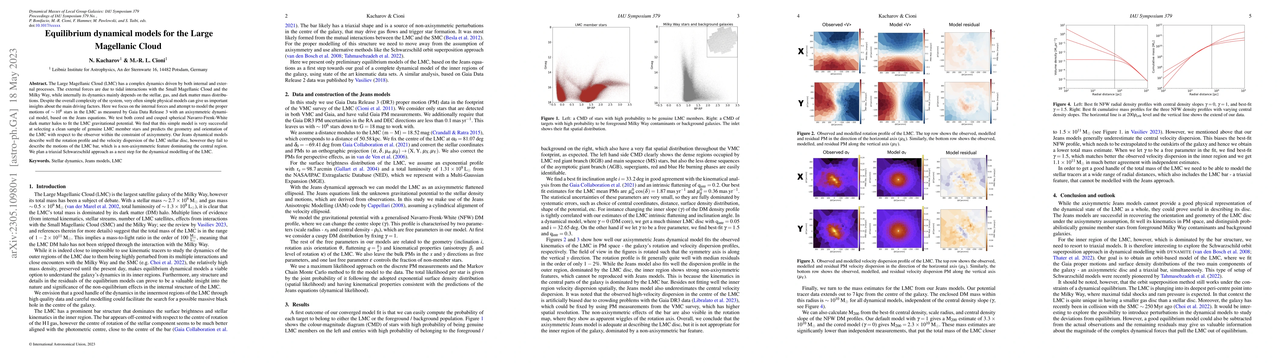 Thumbnail for Equilibrium dynamical models for the Large Magellanic Cloud