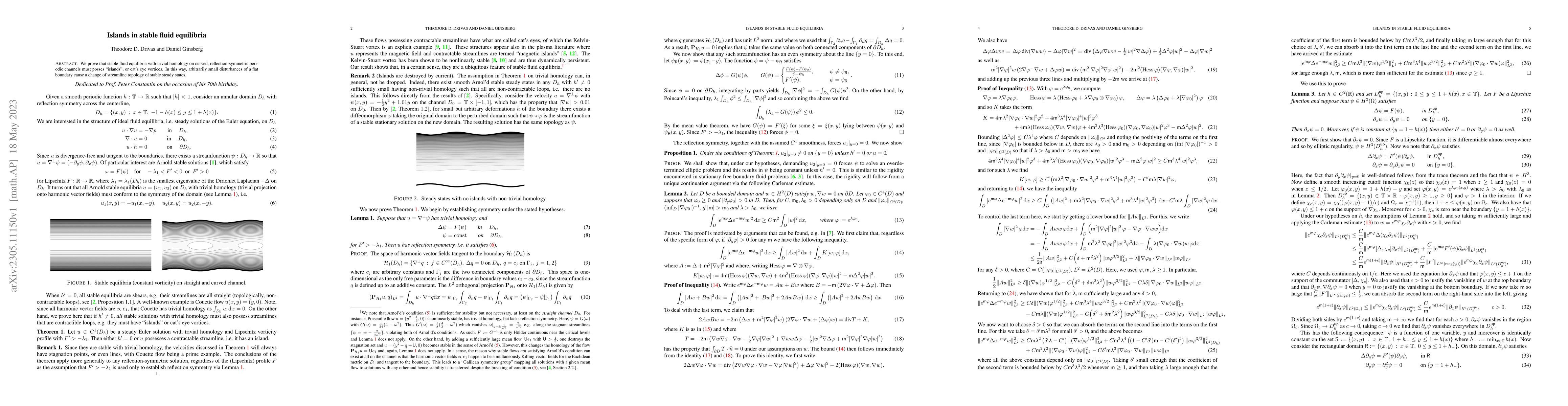 Thumbnail for Islands in stable fluid equilibria