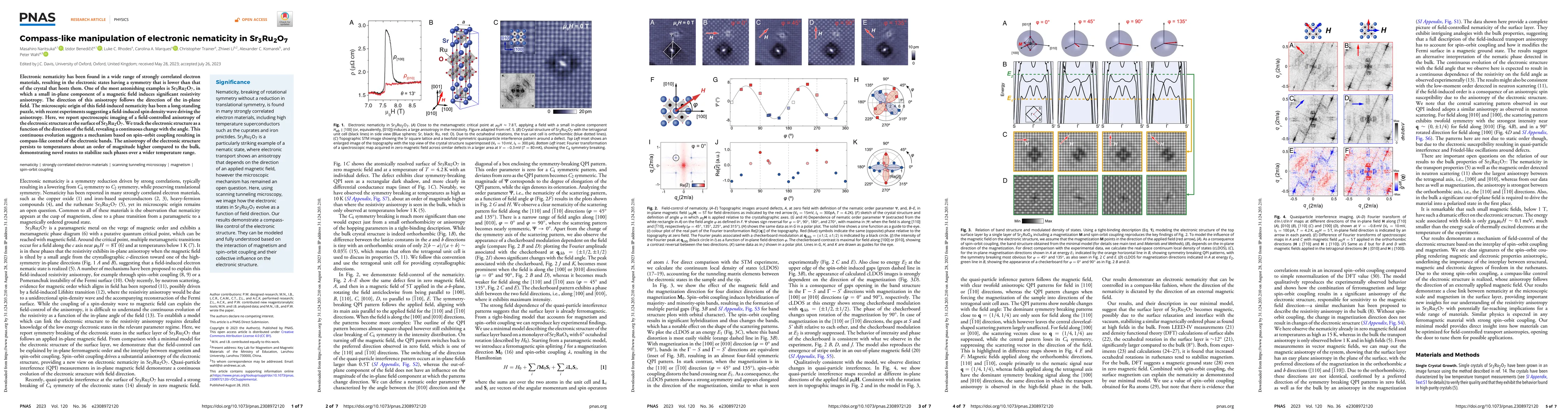 Thumbnail for Compass-like manipulation of electronic nematicity in Sr$_3$Ru$_2$O$_7$