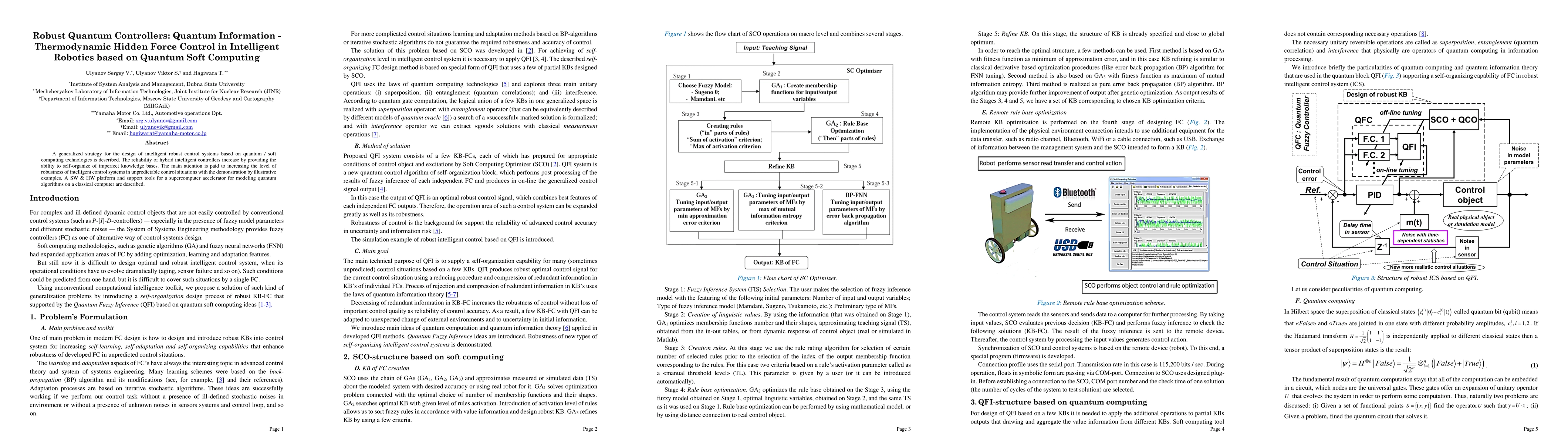 Thumbnail for Robust Quantum Controllers: Quantum Information -- Thermodynamic Hidden
  Force Control in Intelligent Robotics based on Quantum Soft Computing