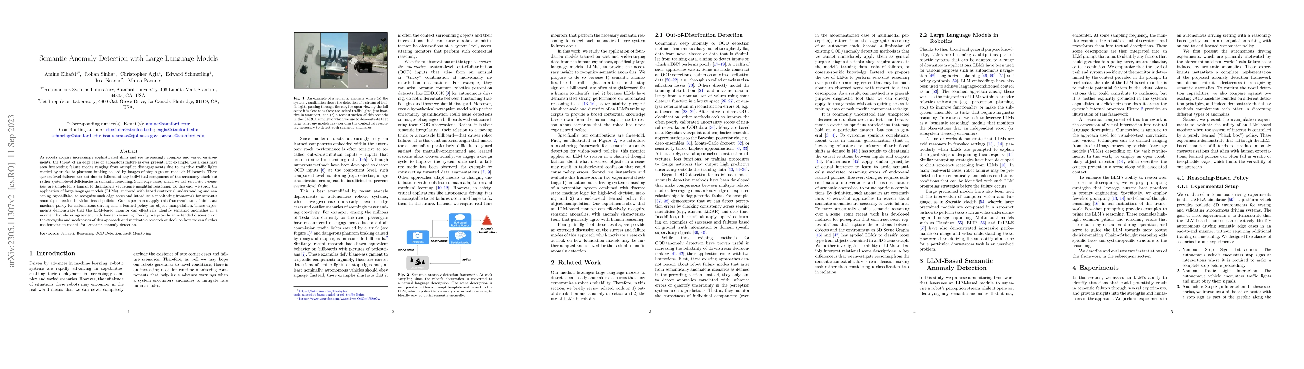 Thumbnail for Semantic Anomaly Detection with Large Language Models