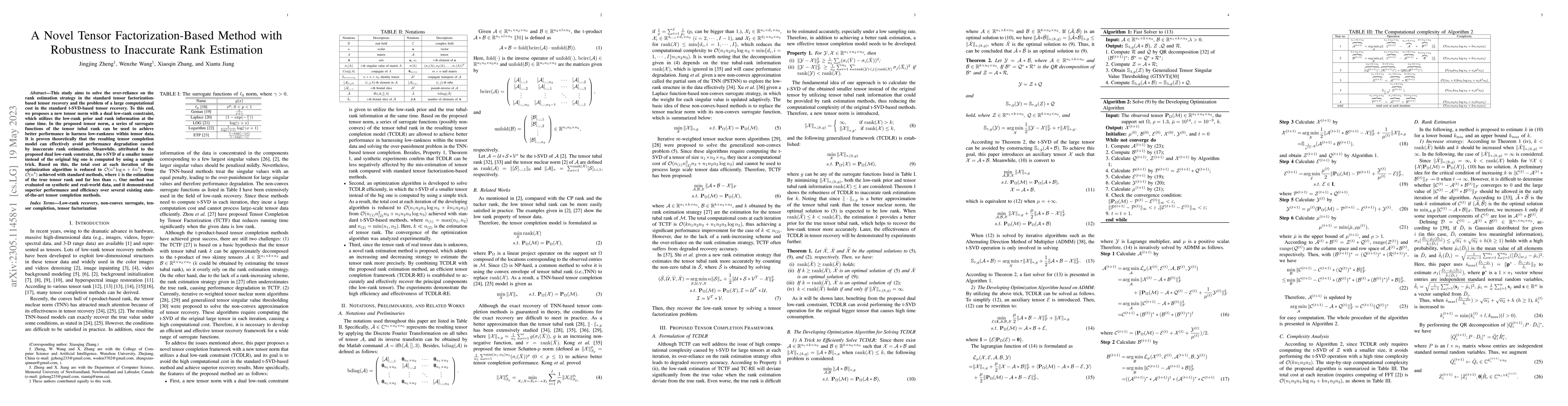 Thumbnail for A Novel Tensor Factorization-Based Method with Robustness to Inaccurate
  Rank Estimation