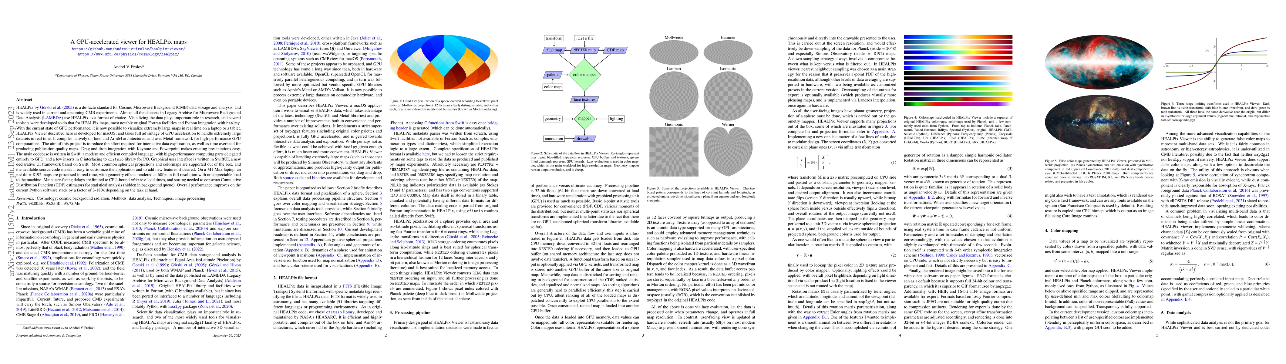 Thumbnail for A GPU-accelerated viewer for HEALPix maps