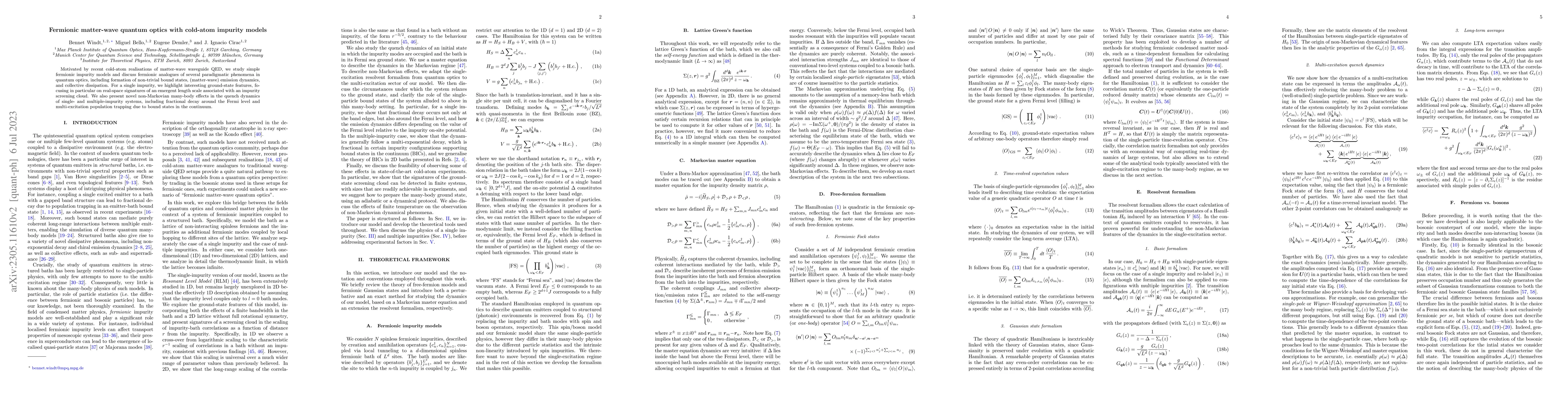 Thumbnail for Fermionic matter-wave quantum optics with cold-atom impurity models